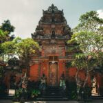 Explore the intricate architecture of Ubud Palace, a cultural landmark in Bali, Indonesia.